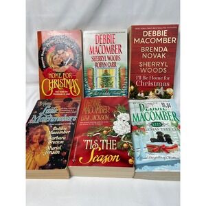 Christmas Romance Book Lot | 6 Holiday Paperbacks | Debbie Macomber & Others